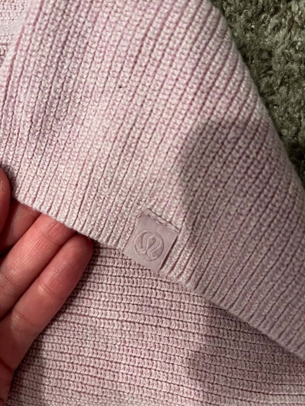 Lululemon Light Pink Women's Crewneck Sweater - Picture 3 of 3